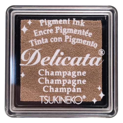 Simon Says Stamp! Tsukineko Delicata SMALL CHAMPAGNE Ink Pad DESML196