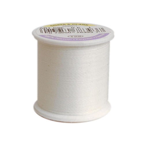 Simon Says Stamp! Coats And Clark GLOW IN THE DARK White Thread 100yds 78393