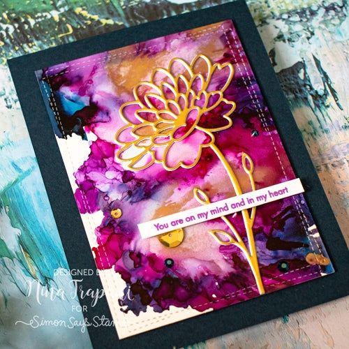 Simon Says Stamp! Tonic GOLD PEARL Mirror Card Satin Cardstock 9481E | color-code:ALT03
