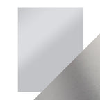 Simon Says Stamp! Tonic FROSTED SILVER Mirror Card Satin Cardstock 9482E