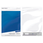 Simon Says Stamp! Tonic COBALT VELOUR Mirror Card Satin Cardstock 9484E