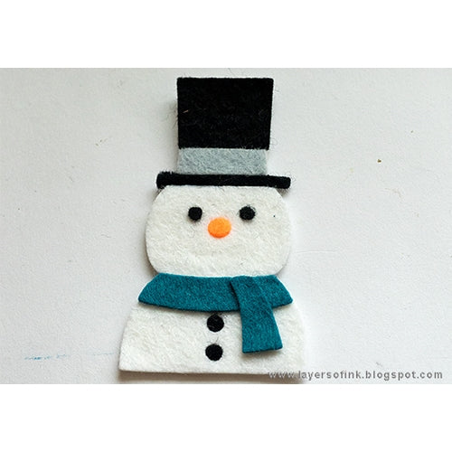 Simon Says Stamp! Simon Says Stamp PICTURE BOOK SNOWMAN Wafer Dies S495