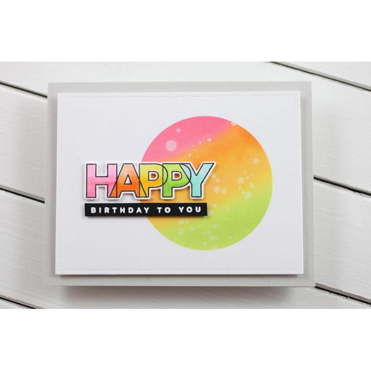 Simon Says Stamp! CZ Design Clear Stamps BIRTHDAY PALOOZA cz12