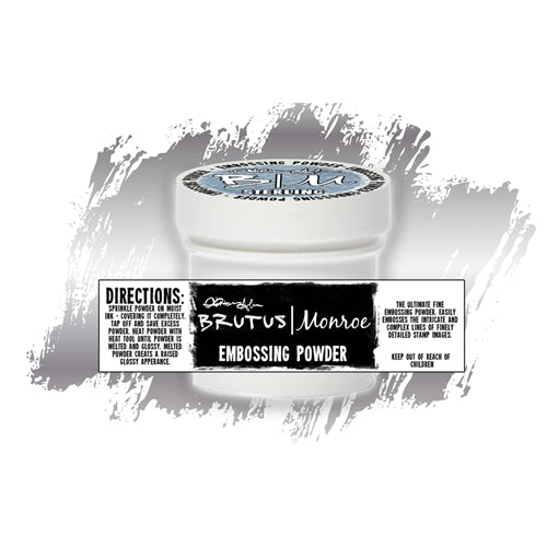 Simon Says Stamp! Brutus Monroe STERLING Ultra Fine Embossing Powder BRU2500