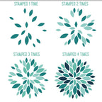 Simon Says Stamp! Concord & 9th DAHLIA TURNABOUT Clear Stamp Set 10293