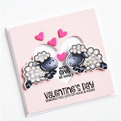 Simon Says Stamp! Clearly Besotted EWE ARE AWESOME Clear Stamp Set