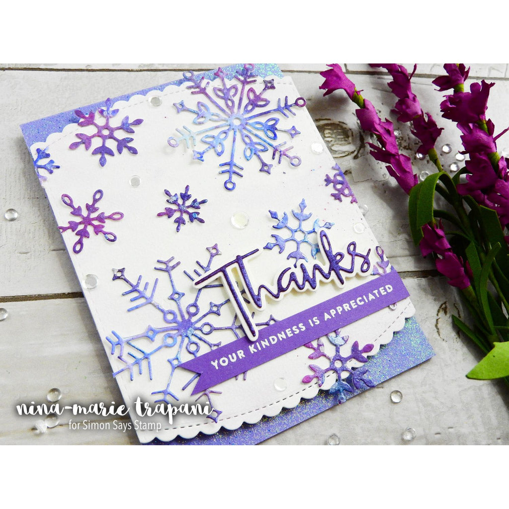 Simon Says Stamp! Simon Says Stamp Big BLISS SNOWFLAKE Wafer Die sssd111749