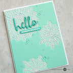 Simon Says Stamp! Simon Says Stamp SCRIPT HELLO Shadow Wafer Dies sssd111752