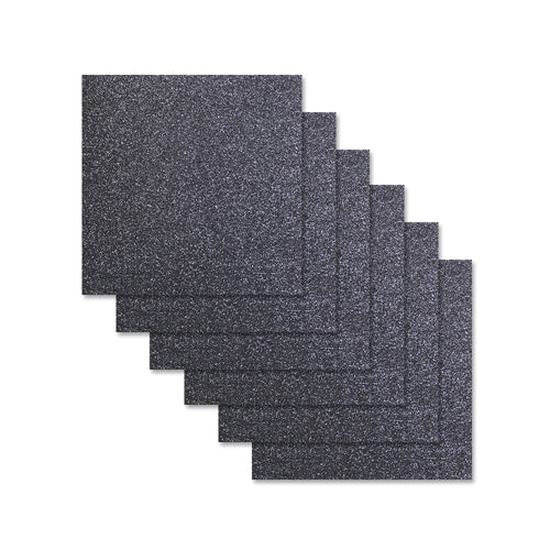 Simon Says Stamp! Simon Says Stamp Cardstock BLACK GLITTER 6x6 sss306