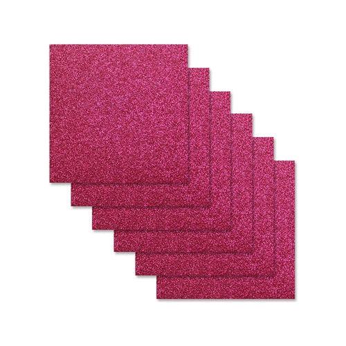Simon Says Stamp! Simon Says Stamp Cardstock MAGENTA GLITTER 6x6 sss310