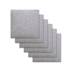 Simon Says Stamp! Simon Says Stamp Cardstock SILVER GLITTER 6x6 sss316