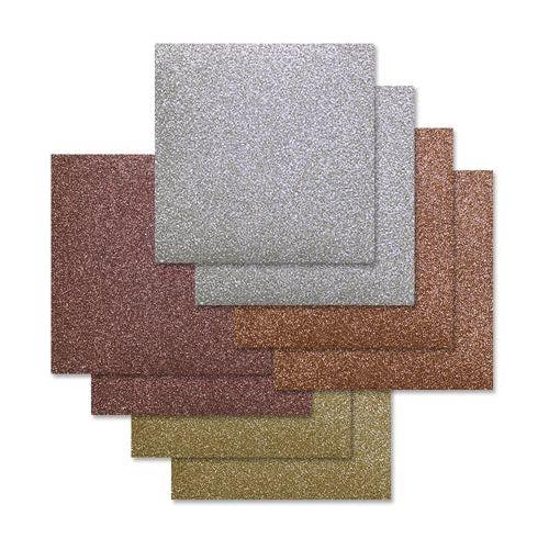 Simon Says Stamp! Simon Says Stamp Cardstock METALLICS GLITTER 6x6 Pack sssmet8