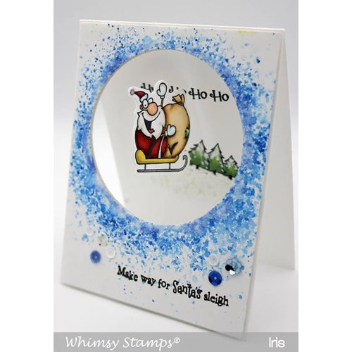 Simon Says Stamp! Whimsy Stamps MIRROR IMAGE Rubber Cling Stamp wsmir01