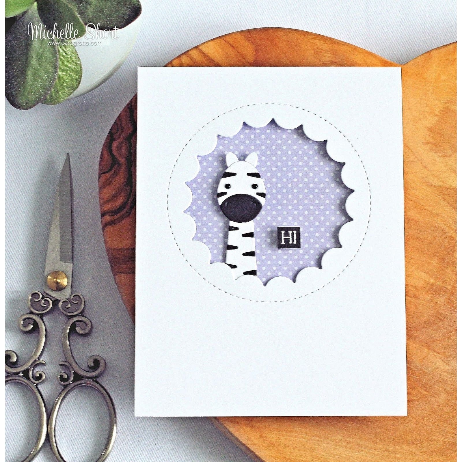 Simon Says Stamp! Simon Says Stamp PICTURE BOOK ZEBRA Wafer Dies s513