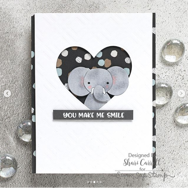 Simon Says Stamp! Simon Says Stamp PICTURE BOOK ELEPHANT Wafer Dies s514