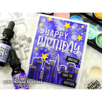 Simon Says Stamp! Simon Says Stamp HAPPY BIRTHDAY Wafer Dies sssd111778