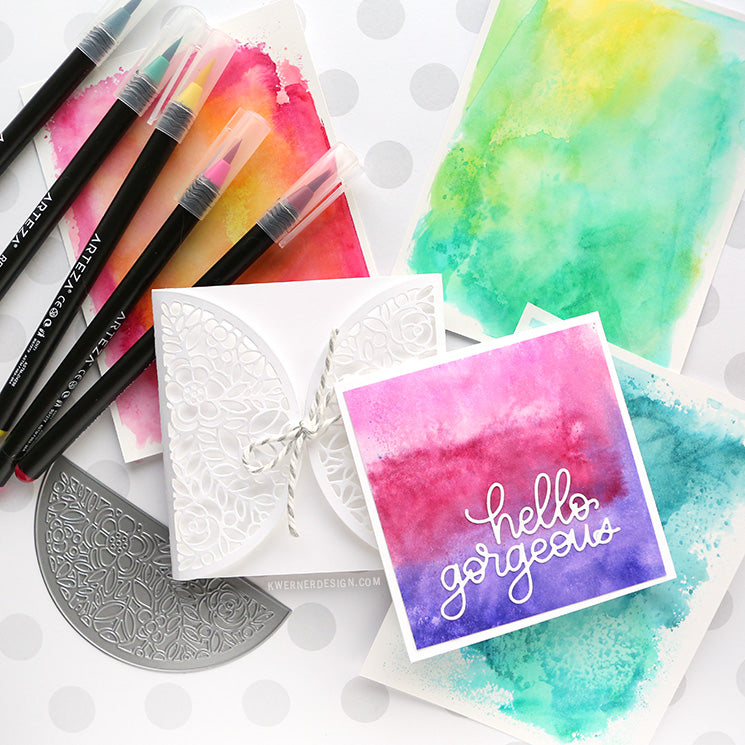 Simon Says Stamp! Simon Says Stamp HELLO BEAUTIFUL GORGEOUS Wafer Dies sssd111784