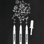 Simon Says Stamp! Sakura CLASSIC WHITE Bold Line 10 Gelly Roll Pen 31031