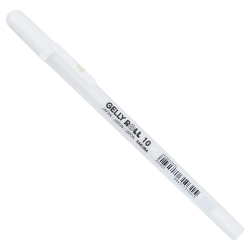 Simon Says Stamp! Sakura CLASSIC WHITE Bold Line 10 Gelly Roll Pen 31031
