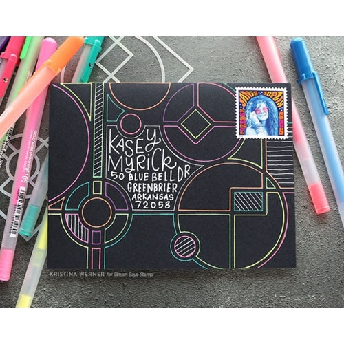 Simon Says Stamp! Sakura CLASSIC WHITE Fine Line 05 Gelly Roll Pen 31030