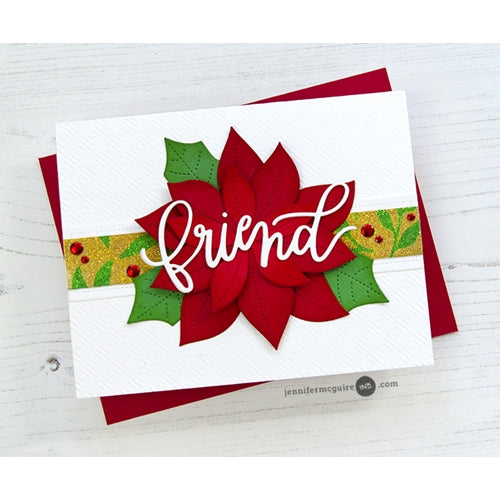 Simon Says Stamp! Pretty Pink Posh HELLO FRIEND SCRIPT DIE Set | color-code:ALT1