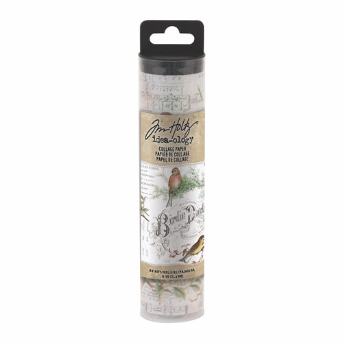 Simon Says Stamp! Tim Holtz Idea-ology AVIARY Collage Paper th93706