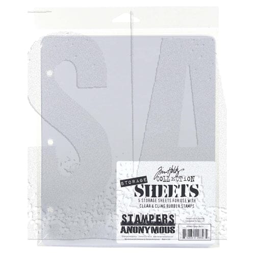 Simon Says Stamp! Tim Holtz STORAGE SHEETS CLEAR PACK THSTOR