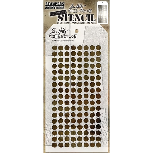 Simon Says Stamp! Tim Holtz Layering Stencil DOTTED THS100