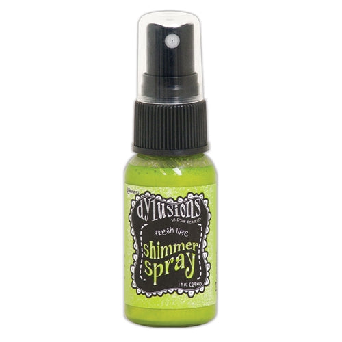 Simon Says Stamp! Ranger Dylusions FRESH LIME Shimmer Spray dyh60819