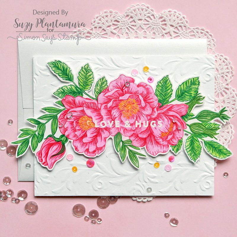 Simon Says Stamp! Tim Holtz Sizzix BOTANICAL 3D Embossing Folder 662716