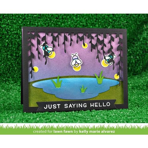 Simon Says Stamp! Lawn Fawn LITTLE FIREFLIES Clear Stamps LF1593