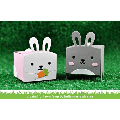 Simon Says Stamp! Lawn Fawn TINY GIFT BOX BUNNY ADD-ON Lawn Cuts LF1610