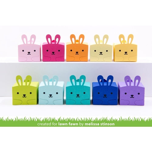 Simon Says Stamp! Lawn Fawn TINY GIFT BOX BUNNY ADD-ON Lawn Cuts LF1610