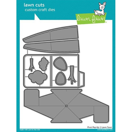 Simon Says Stamp! Lawn Fawn PIVOT POP-UP Lawn Cuts LF1611
