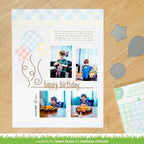 Simon Says Stamp! Lawn Fawn HAPPY BIRTHDAY LINE BORDER Lawn Cuts LF1615