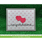Simon Says Stamp! Lawn Fawn QUILTED BACKDROP Lawn Cuts LF1625