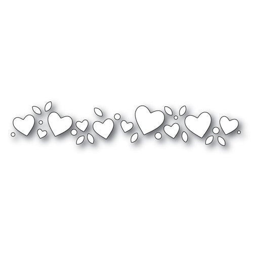 Simon Says Stamp! Simon Says Stamp CUPIDS HEART BORDER Wafer Dies s533 Love