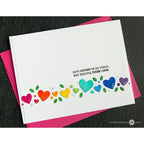 Simon Says Stamp! Simon Says Stamp CUPIDS HEART BORDER Wafer Dies s533 Love