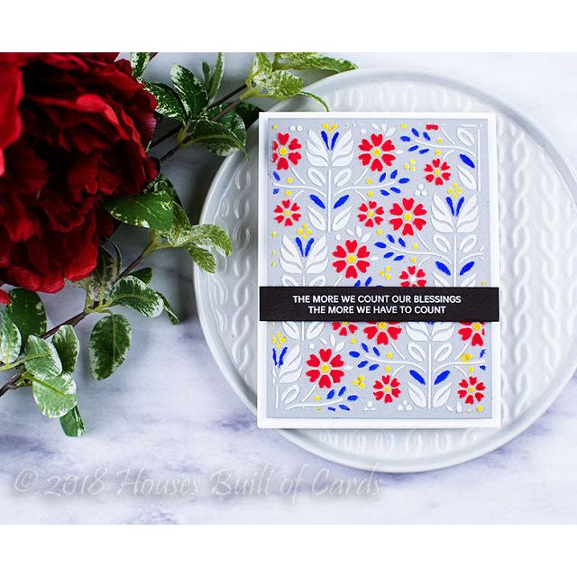 Simon Says Stamp! Simon Says Stamp Stencil FOLK DANCE ssst121413