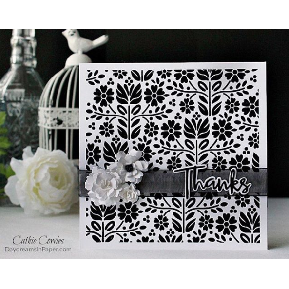 Simon Says Stamp! Simon Says Stamp Stencil FOLK DANCE ssst121413