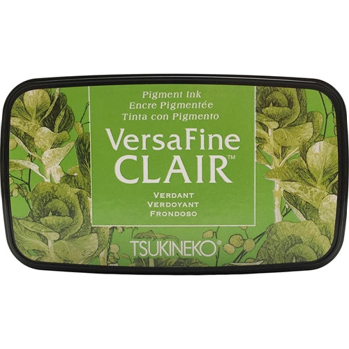Simon Says Stamp! Tsukineko VersaFine Clair VERDANT Ink Pad vfcla502