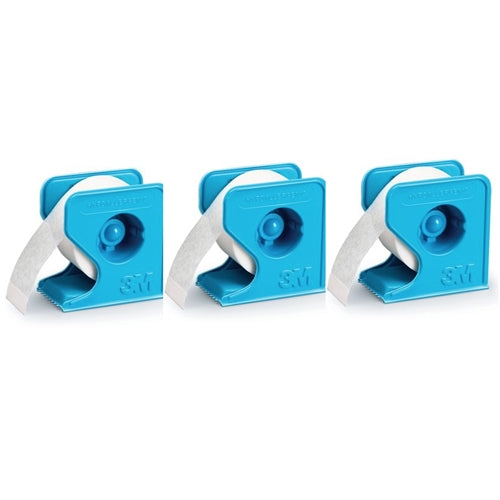Simon Says Stamp! 3M Micropore SET OF THREE 0.5 INCH PAPER TAPE WITH DISPENSER 3MMICRO3