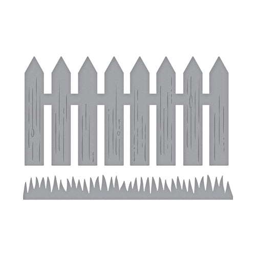 Simon Says Stamp! S3 320 Spellbinders PICKET FENCE Etched Dies