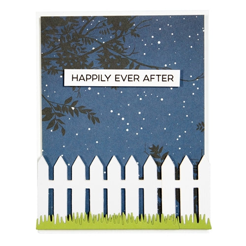 Simon Says Stamp! S3 320 Spellbinders PICKET FENCE Etched Dies
