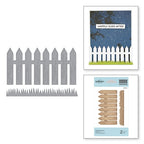 Simon Says Stamp! S3 320 Spellbinders PICKET FENCE Etched Dies