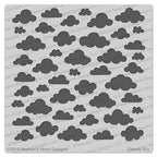 Simon Says Stamp! Newton's Nook Designs CLOUDY SKY Stencil NN1802T01