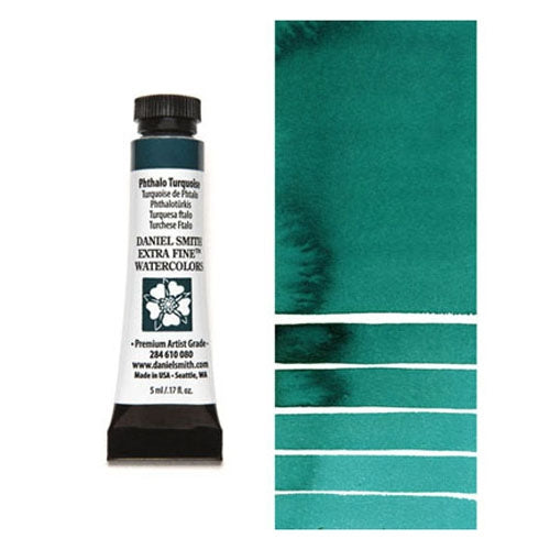 Simon Says Stamp! Daniel Smith PHTHALO TURQUOISE 5ML Extra Fine Watercolor 284610080
