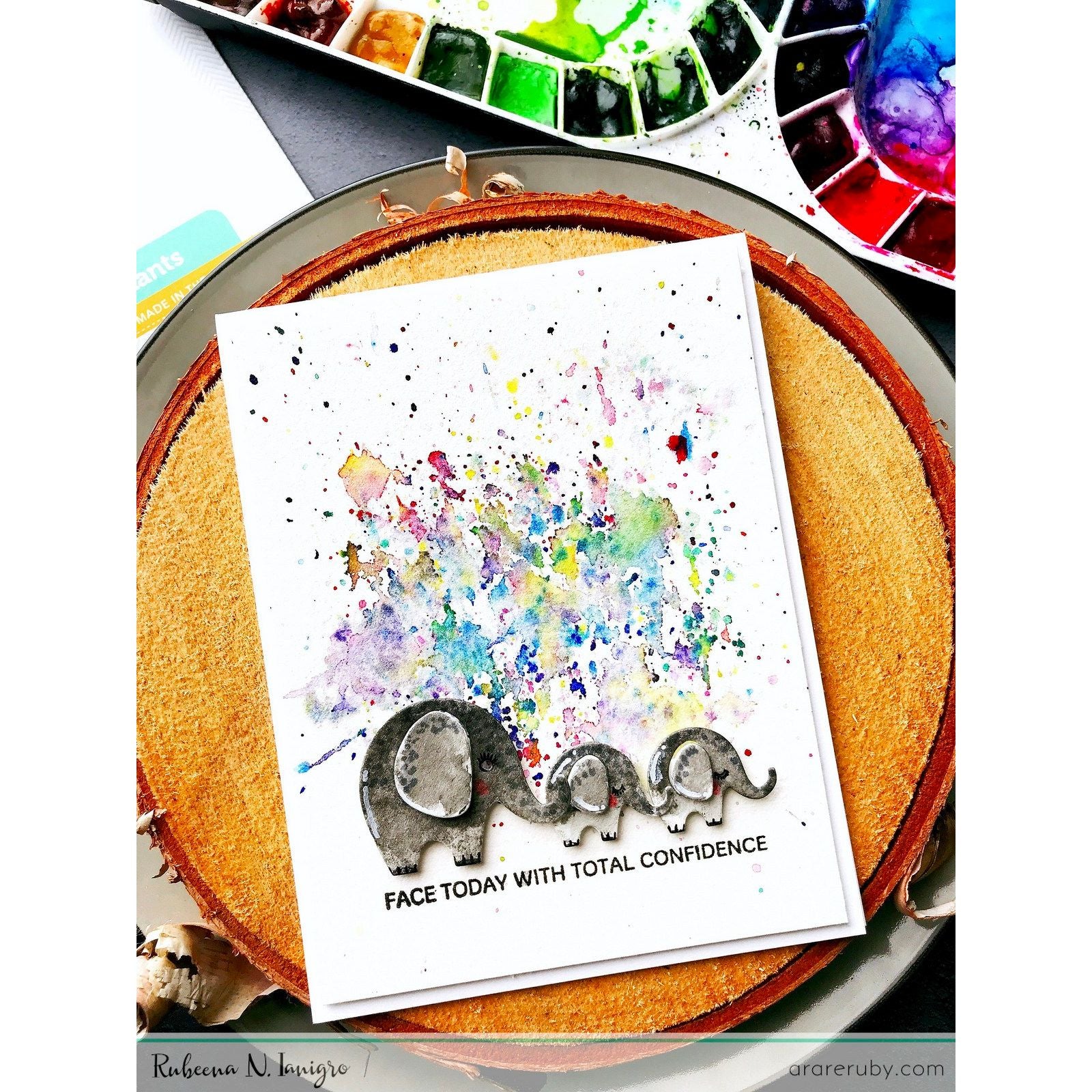 Simon Says Stamp! Simon Says Stamp SWEET ELEPHANTS Wafer Dies s554