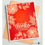 Simon Says Stamp! Simon Says Clear Stamps BIG THANKS WORDS sss101816