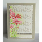 Simon Says Stamp! Simon Says Clear Stamps BIG THANKS WORDS sss101816